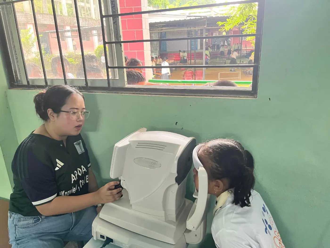 Free vision screening camp